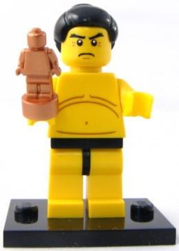 LEGO Minifigure-Sumo Wrestler-Collectible Minifigures / Series 3-Creative Brick Builders
